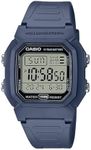 Casio Illuminator 10-Year Battery Digital Watch W-800H-2AVCF, Blue, Sport