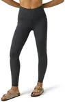 Colorfulkoala Women's Dreamlux Workout Leggings with Pockets High Waisted 28" Inseam Full Length Yoga Pants (XS, Dark Carbon)