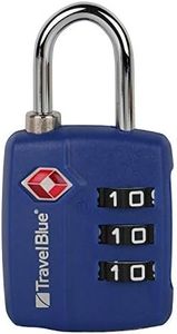Travel Blue Blue TSA Luggage Lock (036-BL)