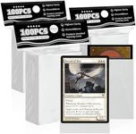 White Matte Card Sleeves for MTG, 3