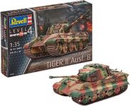 Revell of Germany 80-3249 Tiger Ll Ausf.B (Henschel Turret) Building Kit