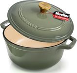 MUELLER HOME 6 Quart Enameled Cast 