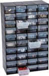 HOMION Plastic Multi Drawer Storage Organiser Cabinet For Home Garage Diy Hobby Craft (40 Drawer Cabinet)