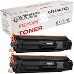 universo cartuccia - 44A CF244A Kit 2 Toner Compatible with HP MFP Laserjet Pro M14/M17/M15a/M15w/M16a/M16w/M28a/M28w/M29a/MFP M29w/M31