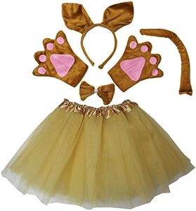 Kirei Sui Kids Kangaroo Costume Tutu Set Brown