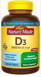 N.ature M.ade D3 1000 IU 300 Tablets