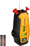 PREXISO 2-in-1 Stud Finder with Laser Level Line Lasers, Wall Stud Scanners Tool for Hanging Frames & Picture, Wood Metal Nail Studs