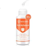 Modelones Nail Glue for Press Ons, Press On Nails and Acrylic Nails, 10 ML Super Strong Long Lasting Gel Nail Glue for Nail Tips, Safety Non-Acid Non-Toxic
