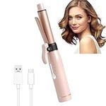 ECOJIA Cordless Small Curling Iron 