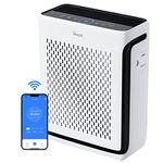 LEVOIT Smart HEPA Air Purifier for Home Bedroom 104m², Washable Filter, Pet Mode, Air Quality & Light Sensor, 23dB, Remove 99.97% of Allergens for Pet, Dust, Pollen, Smoke, Vital 100S