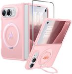 FNTCASE for Phone Ultra/Phone fold Case with 360 Spin Magnetic Stand Pink