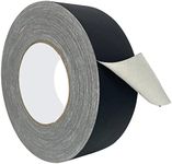 WELSTIK Premium Grade Gaffer Tape Black, Made of Pure Cotton, Heavy Duty Gaff Tape, Non-Reflective, Multipurpose, 2Inches x 45 Yards, Easy to Rip