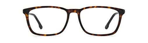 Carrera Rectangular Eyeglasses Sunglasses, 086/17 Havana, 57