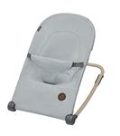 Maxi-Cosi Loa Baby Rocker, Ultra-Compact Fold, Lightweight Bouncer, Two Recline Positions, Portable Rocker with 100% Recycled Fabrics, 0 - Approx. 6 Months, 0-9 kg, Beyond Grey