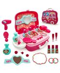 URBAN TOYS Pretend to Play Beauty Set of 21 - Multicolour