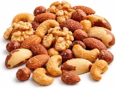 Roasted Salted Mixed Nuts - Crunchy Mixed Nut Snack for Parties, Snack Bowls & Sharing, 25 lb (Approx. 5,500 Pieces)