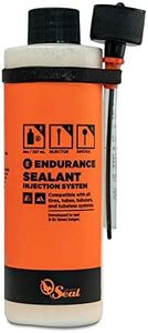 Orange Seal - Endurance Formula Tubeless Bike Tire Sealant with Injector | Long Lasting, Fast Sealing | for MTB, Road, CX and Gravel Bicycle Tires | 8oz w/Injector