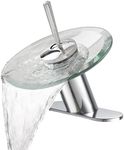 BWE Waterfall Bathroom Sink Faucet 