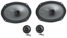 KICKER 48KSS269 6x9 200w Car Component Speakers w/ 2.75" Mid/Tweeters KSS269