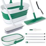 Mop and Bucket Set with Scrub Brush