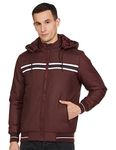 Amazon Brand - Symbol Men's Standard Length Quilted Jacket (Purple Wine, S)