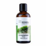 Sensoli Cedarwood Essential Oil 100ml - Pure and Natural Essential Oil for Aromatherapy and Diffusers