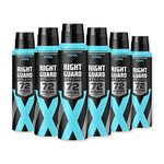 Right Guard Mens Deodorant, Xtreme Cool with Air-Conditioning Effect Anti-Perspirant Spray, Multipack 6 x 150 ml