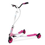 AOODIL Swing Scooter Adjustable 3 Wheels Foldable Wiggle Scooter Self Drifting for Kids/Adult Age 6 Years Old and Up