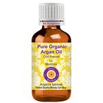 Deve Herbes Pure Organic Argan Oil (Morrocan) (Argania spinosa) Cold Pressed 30ml