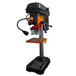 VOLTZ VZ-DP13 1.6-Amp 8-Inch 5-Speed Cast Iron Bench Drill Machine Benchtop Drill Press For Wood Working With Led Light (350W), 0.51 Inches, Multicolor