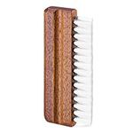 kwmobile Record Cleaning Brush - Soft Nylon Brush with Wood Handle for Removing Dirt Dust from Records, Vinyl, LPs, EPs, 12" Albums, 7" Singles