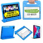 Official Cooper Dynamo for iPad Pro 11 inch Case for Kids 4th/3rd/2nd/1st Generation 2022/2021/2020/2018 | Rugged Foam, Magic Handle, Stand, with Pencil Holder, Eco-Mailer