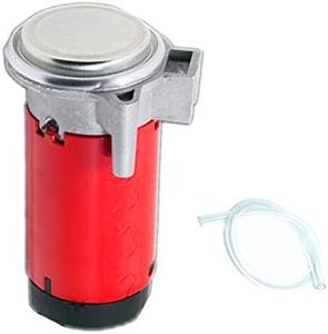 YIYIDA Horn Air Pump bomba de aire 24V compressore clacson per auto Compressore Motore per clacson per auto Compressore rosso bomba de aire cromato Compressore d'aria percorno d'aria Camion Barca ect
