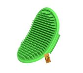 Foodie Puppies Pet Massage Rubber Bath Glove for Dogs, Cats, Rabbit, & Hamster | Grooming Shampoo Washing Soothing Bristles Hand Brush Comb - 1 Piece (Soothing Glove)