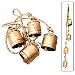 Rustic Decorative Bell 4pc Cluster 