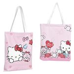 ETHORY Hello Kitty Tote Bag,Hello Kitty Canvas Bag,Hello Kitty School Supplies Tote Bag,Hello Kitty Lunch Bag,Hello Kitty Gift Bag Kitty Decoration Brithday Gift etc.