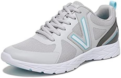 Vionic Brisk Miles,Tenis de ocio para mujer, zapatos de apoyo para caminar que incluyen comodidad en tres zonas con plantilla ortopédica soporte de arco, tenis para mujer, Vapor/Carbón, 40 EU