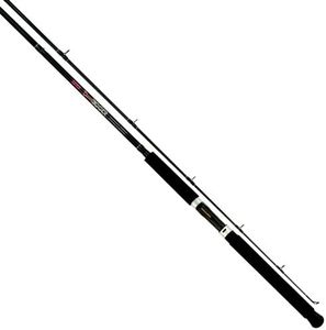 Tica USA DHEA10M2 Casting Downrigger Fishing Rod (2-Piece), Black, 10-Feet/Medium
