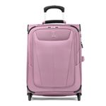 Travelpro Maxlite 5 Softside Expandable Upright 2 Wheel Suitcase, Lightweight Suitcase, Men and Women, Orchid Pink Purple, Carry On 56x41x20 cm