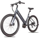 Electric Bike,27.5" Ebike 350W Mid Drive Motor 36V10.4Ah Removable Battery Velo electrique Adulte 25MPH 35Miles 8- Speed Ebikes