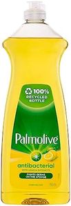 Palmolive Dish Regular Antibacterial Dishwashing Liquid, 750mL, With Lemon Extracts, Fights Germs on The Sponge