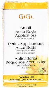 GiGi Accu Edge Small Wax Applicators for Hair Waxing/Hair Removal, 100 Pieces