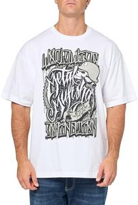 Metal Mulisha Men's Tattooer White Short Sleeve T Shirt 3XL