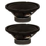 Goldwood Sound, Inc. Stage Subwoofer, OEM 8" Woofers 130 Watts Each 8ohm Replacement 2 Speaker Set (GW-8002/8-2)