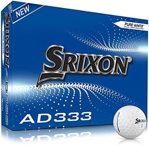 Srixon Ad333 Boule de Golf pour Homme, Blanc, Taille Unique