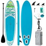 FunWater Inflatable Paddle Board Stand Up Paddleboards for Adults SUP with Accessories