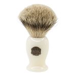 PROGRESS VULFIX 660MEDC SUPER BADGER SHAVING BRUSH, MEDIUM CREAM HANDLE