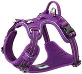 TRUE LOVE Dog Harness No Pull Nylon Reflective Pet Harness Adjustable Comfortable Control Step-in Brilliant Colors Truelove TLH56512