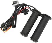 Uxsiya Heated Hand Grips ATV Electric Heated Handlebar Grips 12V Motorcycle Heated Handlebars with Adjustable Temperature for ATV Four Wheeler