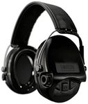 Sordin PRO Electronic Ear Defenders 75302-02-G-S - Active Noise Reduction Earmuffs - Hearing Protection - Comfortable Gel Cushions - Black Ear Muff Cups